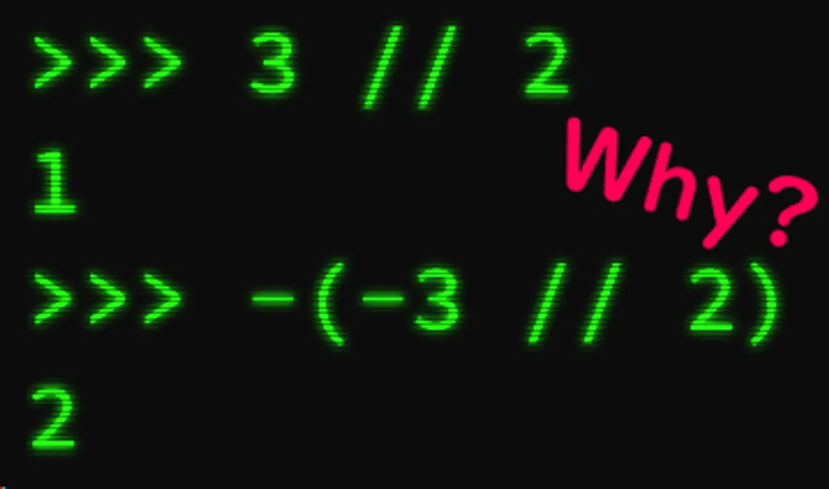 小数切り捨ての除算演算子「//」で切り上げができる！？【Python 3】